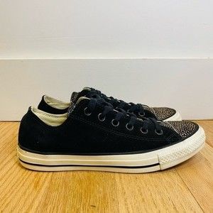 Chuck Taylor All Star Low 'Black Pony Hair' Women's Sz 8